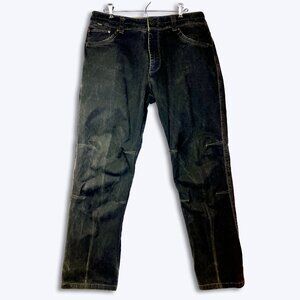 KÜHL Rydr Outdoor Pants Men’s 36x32 Black Articulated Knee Rugged Heavy Canvas